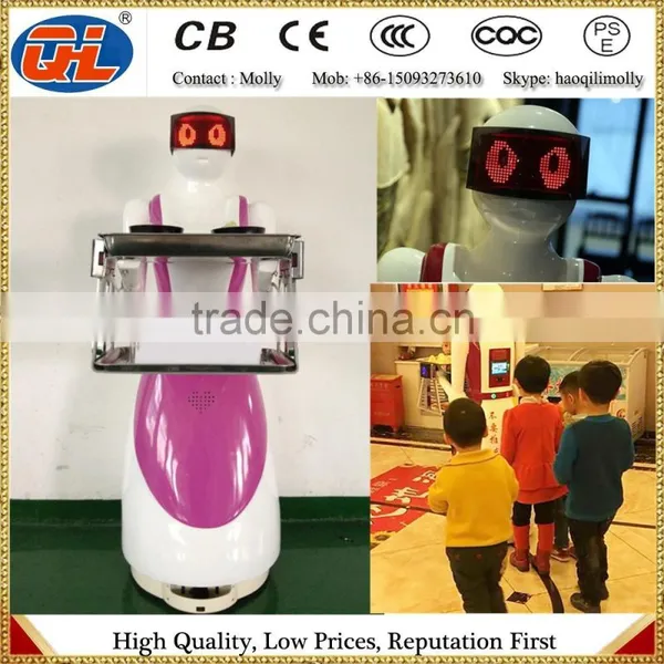 Dishes Delivering Smart Waiter Robot for Restaurant photo-3