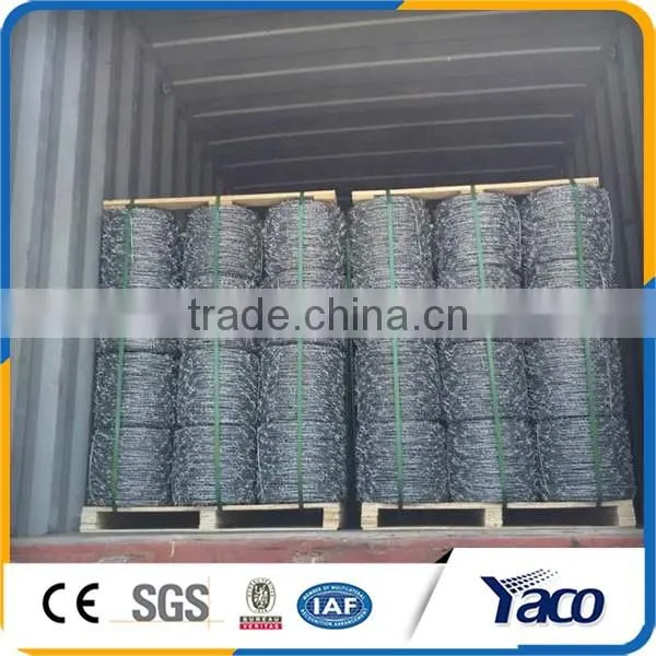 Beautiful Surface Treatment 1.57mm Hi-tensile Barbed Wire Price photo-6