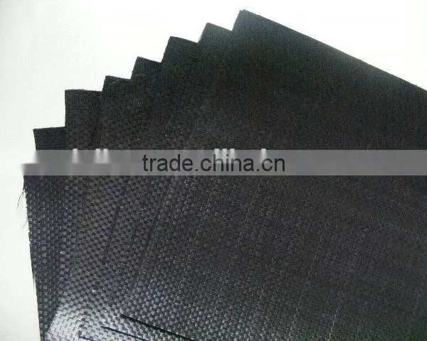 Woven Polypropylene Geotextiles Fabric in Roll,Black Color,White Color photo-2