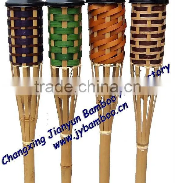 Garden Bamboo Torch/bamboo Tiki Torch/garden Torch