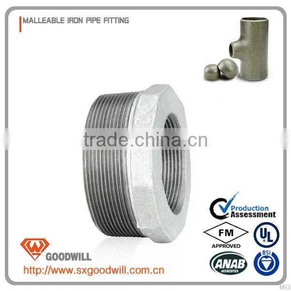 Newest Malleable Iron Pipe Fittings Metric Bushing photo-2