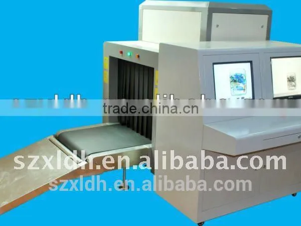 Super safety smart X-RAY Luggage scanner alarm by sound and light XLD-8065