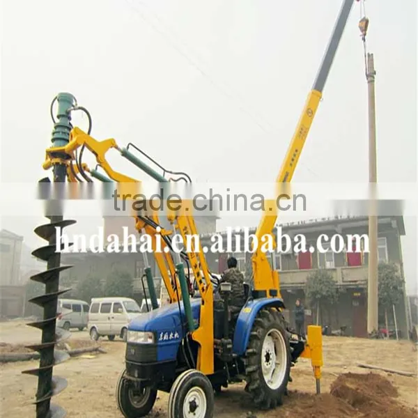 2016 Hole Digger With Tractor For Sale photo-3
