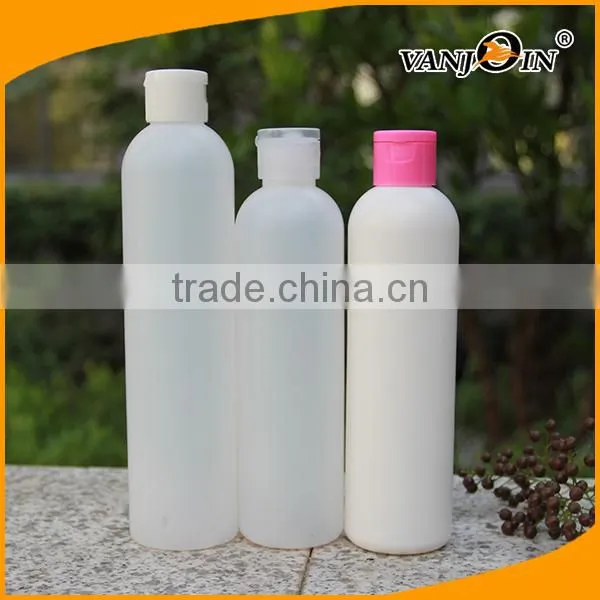 250ml PET Cylindrical White Plastic Cosmetic Bottle With Sprayers photo-3