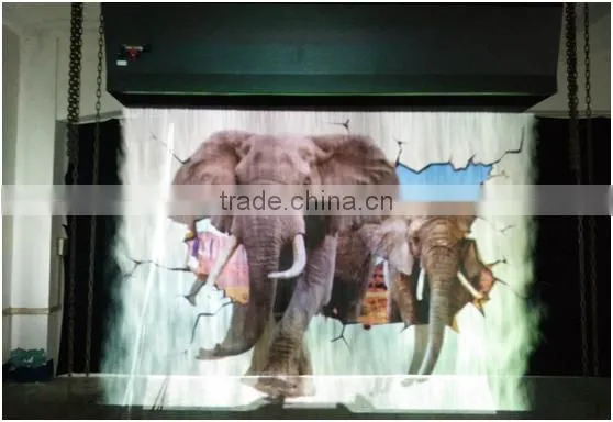 1.5m Water Screen Walk Through Fog Screen Spray Machine photo-3