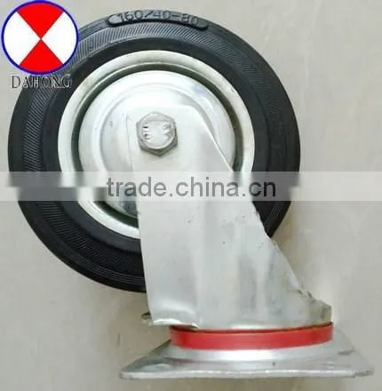 6 Inch Garbage Bins Rubber Caster, photo-2