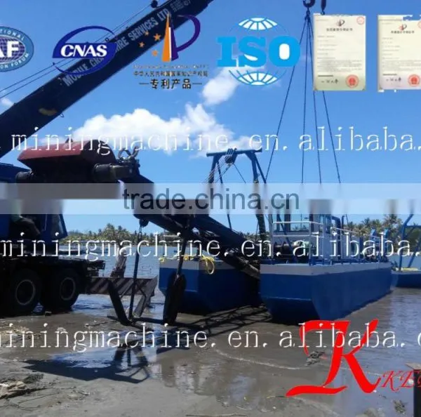 Mini River Sand Backhoe Dredger Manufacturer photo-2