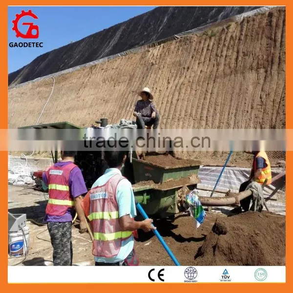China highway slope green soil spraying machine price