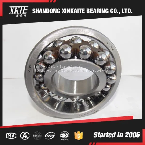 XKTE Nylon Cage Self-aligning Ball Bearing 1312ATN for Conveyor Pulley Drum photo-3