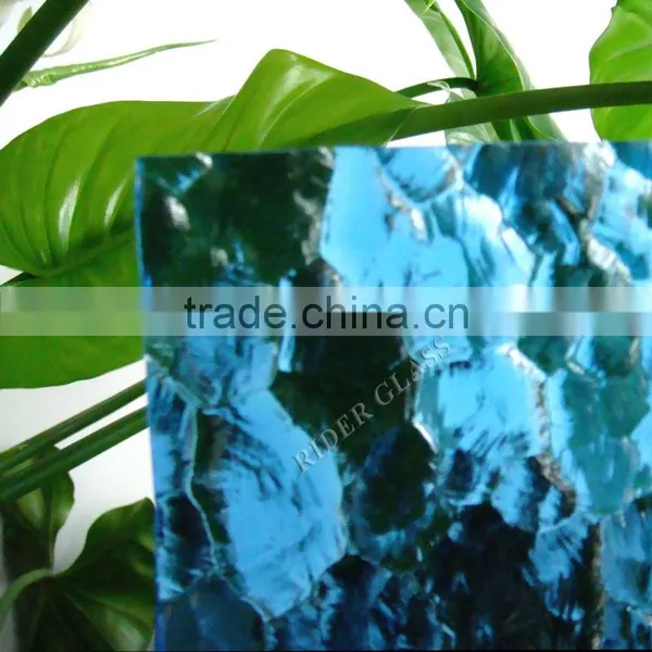 3-8mm Clear Bronze Blue Amber Green Grey Pattern Glass photo-3