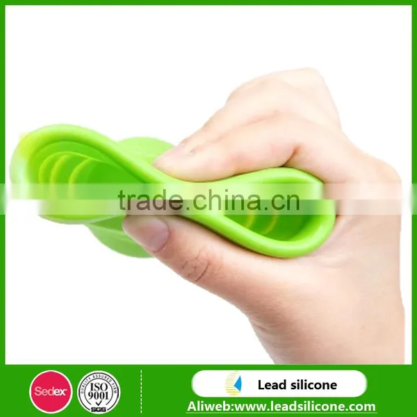 Eco-friendly Collapsible Silicone Coffee Cup For Camping/Silicone Flodable Cups With Lids photo-2