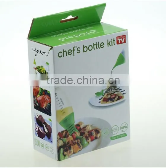 Factory Whloesale Chef Bottle Kit BBQ Brush photo-5