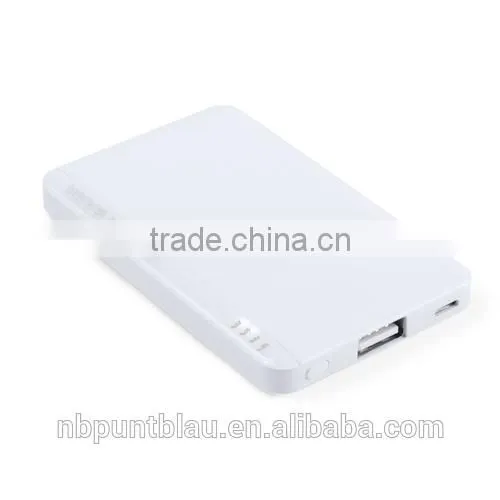 2200mAh Mini Portable USB Power Bank Cables Include photo-2