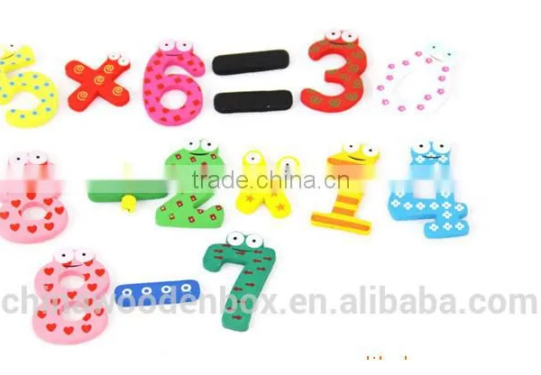 Refined Wooden Label Stickers With Magnet for Fridge photo-4
