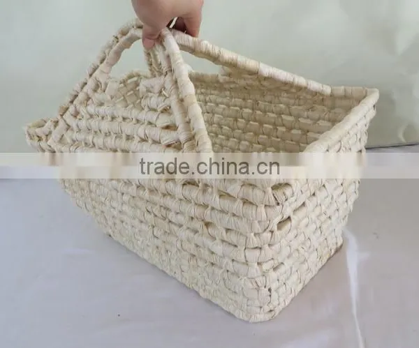 Wholesale Corn Husk Cheap Handmade Natural Straw Bag photo-5
