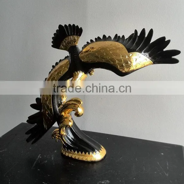 Resin Bird Statue Decoration photo-2