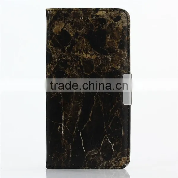 Noble Design High Quality Marble PU Card Bumper/pocket Cell Phone Case for Huawei photo-2