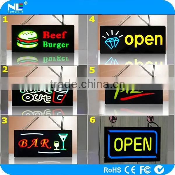 Customized Small Rainbow Colors Wireless LED Sign Display Board photo-6