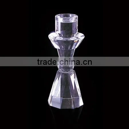 Crystal Cut Glass Candle Holder photo-6