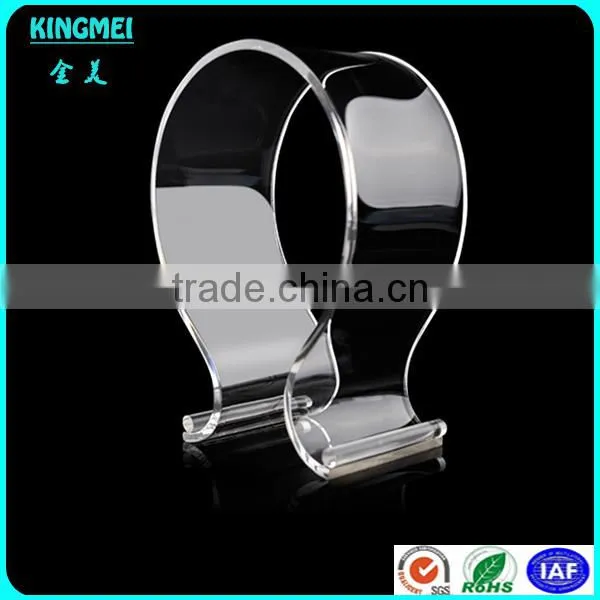 Gaming Headset Headphones Rack,Transparent Acrylic Headsets Holder Stand,Crystal Earphones Stand for PC photo-6
