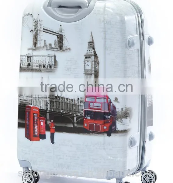 ABS+PC Hard Shell Hardside Travel Trolley Luggage Set Suitcase Set photo-3