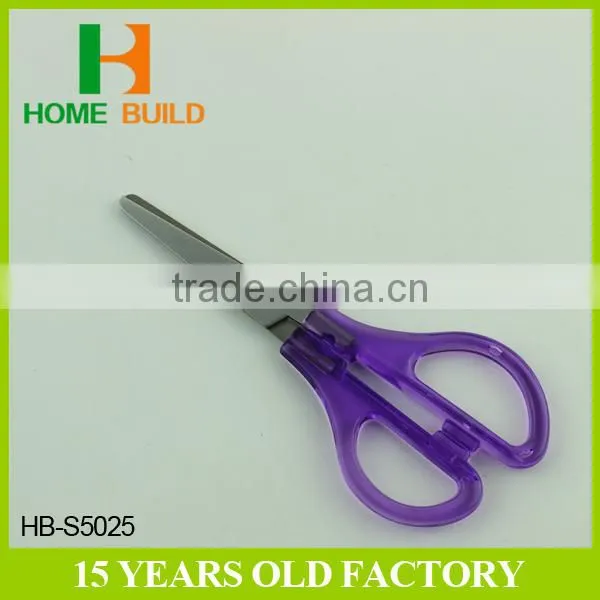 Factory Price HB-S5025 5" Fashion Design Safe Student Scissors photo-5