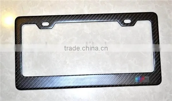 Auto Carbon Fiber License Plate Frame photo-2