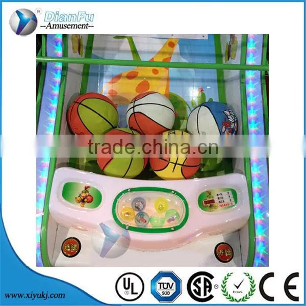 Kids Coin Operated Children Basketball Game Machine Family Entertainment Center Kids Dudu Arcade Basketball Game Machine photo-2