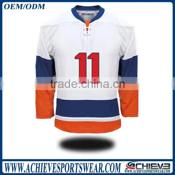 Ice Hockey Tops Team Uniform /jerseys/warmup Hoodie /hockey Pants photo-4