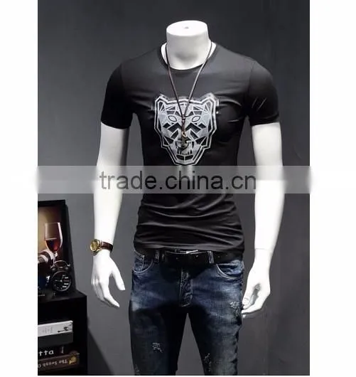 Men t Shirt, Short Sleeve, 100% Polyester, Custom T-shirt Printing photo-2