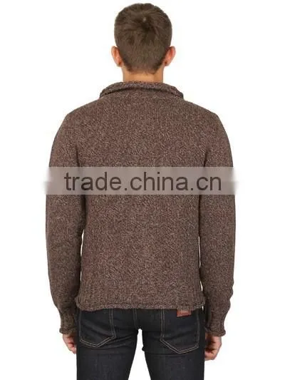 High Quality Hot Sell Man Heavy Knit Cardigan photo-2