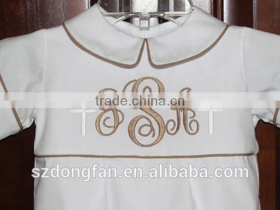 Baby Boy Baptism Rompers Toddlers Blessing Outfit Infant Boys Clothing photo-4