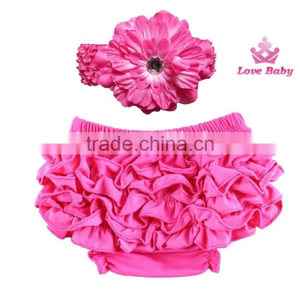 Baby Lace Bloomer Infant Diaper Cover Toddler Clothing Newborn Lace Diaper Cover Underwear Clothes WIth Lace LBS5052509 photo-5