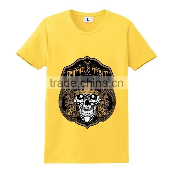 Wholesale Designer T Shirts Fancy Printing Bulk 100 Cotton Camisas Para Hombre photo-4