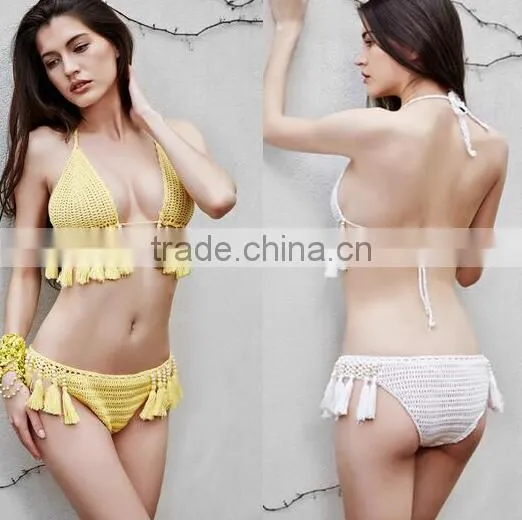 Runwaylover 5119 Sexy Fashion Sexy Crochet Sexy Ladies Crochet Fringebikini photo-3