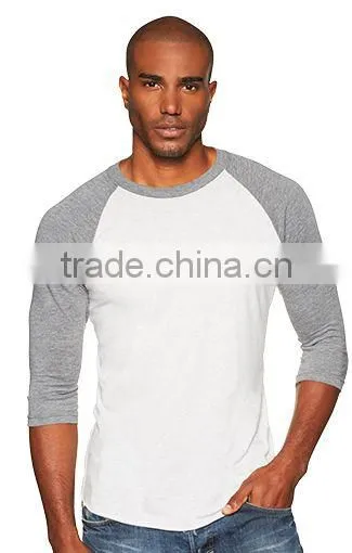 Next Level Apparel Tri-Blend Unisex 3/4 Raglan Sleeve Tee - Made From 50% Polyester, 25% Cotton and 25% Rayon photo-2