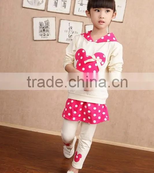 Wholesale Lovely Girl Suits, Cotton Children Even Coat Clothing