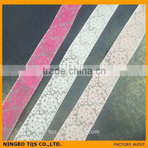 6/8 Inch Printing Orgnza Ribbon photo-2