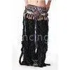 Glamourous Long Tassel Belly Dance Hip Scarves For Performance Or Practice