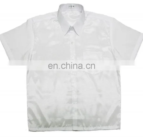 Lofbaz Men Casual Camp Work Everyday Button Down Plain Short Sleeve Shirts photo-3
