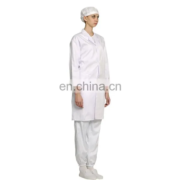 100%Polyester Food Factory Safety Work Uniform photo-4
