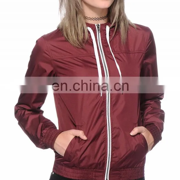 Newest Wholesale Fleece Biker Pink Windbreaker Jacket Men