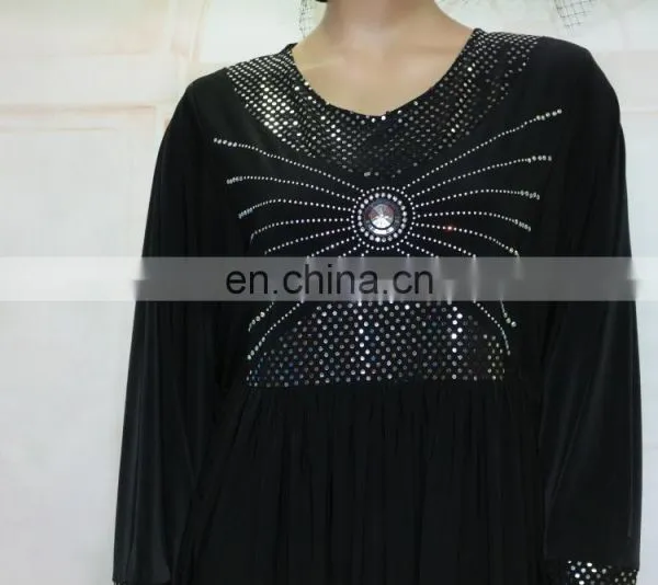2017 Fashion Muslim Butterfly Sleeve Dubai Abaya photo-2