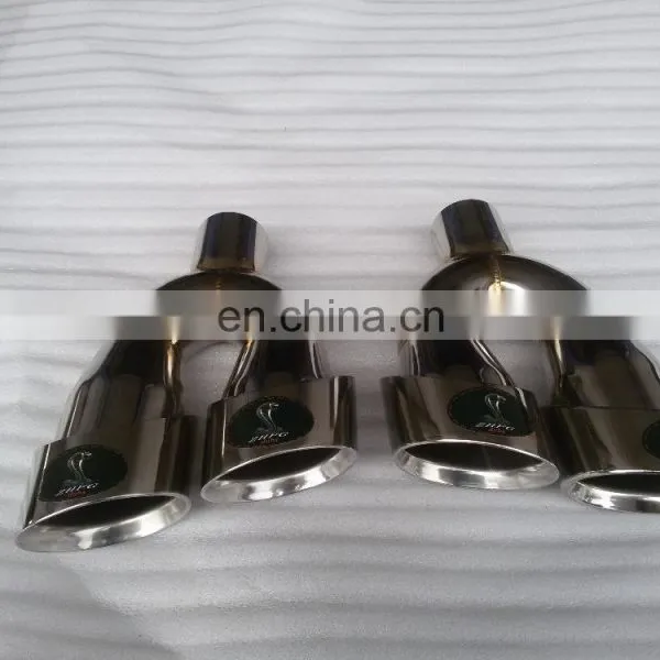 Angle Cut Chrome Exhaust Tip photo-2