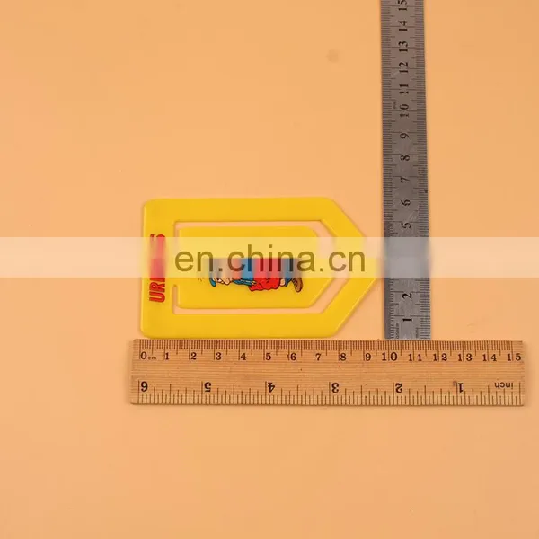 BSCI Hot Selling Plastic Advertising Paper Clips photo-2