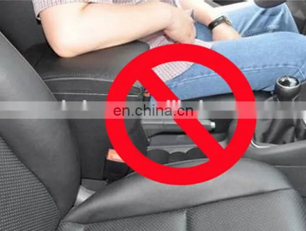 Audew Apoyabrazos Del Coche Del Vehiculo Cubierta Auto Center Console Apoyabrazos Cajas Del Asiento Relleno Suave Funda