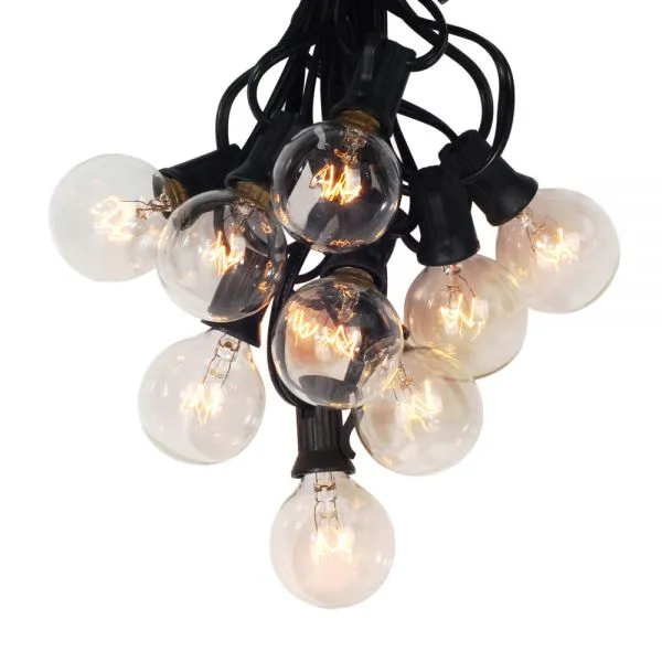 25Ft G40 Globe String Light 110/220V With 25 Clear Bulbs Waterproof Indoor/Outdoor Garden,Party,Wedding Holiday Light photo-5