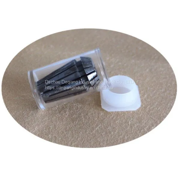 Collet ER11 & ER16 Transparent Package Small Plastic Tool Box Little Parts and Tool Protective Storage Box 17mm(D) * 35mm(H)
