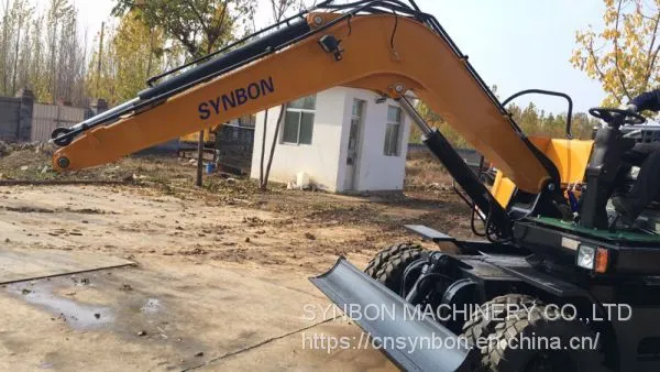 SYNBONG Bucket Wheeled Type Hydraulic Excavator, 12 Ton, SYL150E photo-3