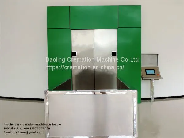 Krematorium Machine for Sale Low Cost Fast Fuel Moving Container Save Cheap Cremation Solution Advanced photo-3